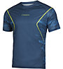 La Sportiva Pacer - T-shirt trail running - uomo, Blue/Light Green