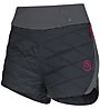 La Sportiva Parallel Primaloft - pantaloni corti scialpinismo - donna, Black/Grey/Pink