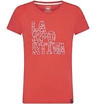 La Sportiva Pattern - T-Shirt - Damen, Red/White/Azure