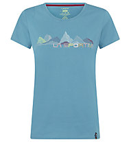 La Sportiva Peaks - Klettershirt Kurzarm - Damen, Light Blue