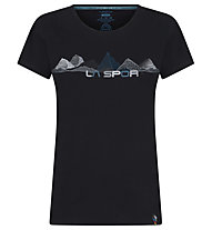 La Sportiva Peaks - Klettershirt Kurzarm - Damen, Black