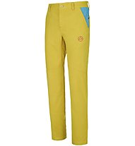 La Sportiva Setter - pantaloni arrampicata - uomo, Yellow/Light Blue
