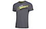 La Sportiva Stripe Evo M - Kletter-T-Shirt - Herren, Grey/Yellow/Black/Azure