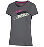La Sportiva Stripe Evo W – Klettert Shirt – Damen , Grey/Black/Pink/White