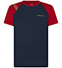La Sportiva Sunfire - Funktionsshirt - Herren, Dark Blue/Red