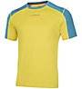 La Sportiva Sunfire M - T-shirt trail running - uomo, Yellow/Light Blue