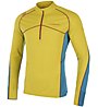 La Sportiva Swift - maglia a manica lunga - uomo, Yellow/Light Blue/Dark Red