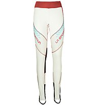 La Sportiva Syborg Racing - pantaloni sci alpinismo - donna, White/Light Blue/Red