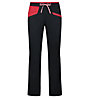 La Sportiva Temple - pantaloni arrampicata - donna, Black/Red