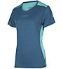 La Sportiva Tracer W - T-Shirt - donna, Blue/Light Blue