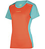 La Sportiva Tracer W - T-Shirt - donna, Orange/Light Blue