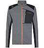 La Sportiva True North M - felpa in pile - uomo, Grey/Black/Orange