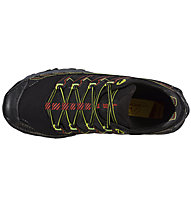 La Sportiva Ultra Raptor II - scarpe trail running - uomo, Black/Red/Green