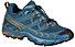 La Sportiva Ultra Raptor II Jr - scarpe trail running - bambino, Blue/Orange/Black