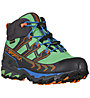 La Sportiva Ultra Raptor II Mid JR GTX - scarpe trekking - bambino, Black/Green/Orange/Blue