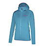 La Sportiva Upendo Hoody W - felpa in pile - donna, Light Blue/Pink