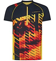 La Sportiva Xcelerator - Trailrunning T-Shirt – Herren, Black/Yellow/Orange 