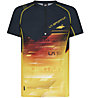 La Sportiva Xcelerator M - T-Shirt trailrunning - uomo, Black/Yellow