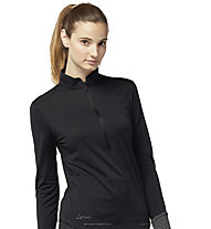 LaMunt Alexandra Long Sleeve Zip - Sweatshirts - Damen, Black