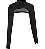 LaMunt Ivana Hug Sleeve W - Top - Damen, Black