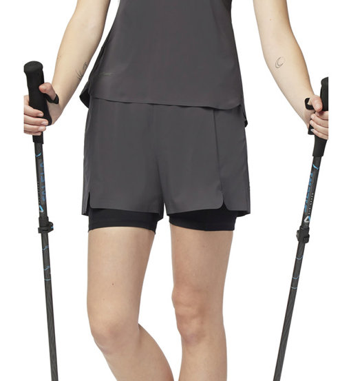 LaMunt Teresa 2in1 - pantaloni corti trekking - donna. Taglia I48 D42