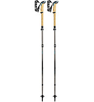 Leki Cressida FX Carbon - Faltstöcke, Grey/Light Blue