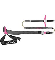 Leki Tour Stick Vario Carbon Lady - Skitourenstöcke - Damen, Pink/Grey