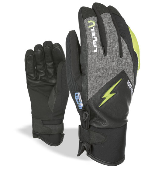 Level I-Thunder GTX - guanti da sci - uomo. Taglia 8 (M)