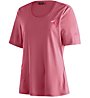 Maier Sports Irmi - Damen-T-Shirt, Pink/Dark Pink/White