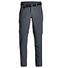 Maier Sports Torid Slim Zip - Zip-Off-Herren-Trekkinghose, Grey