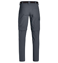 Maier Sports Torid Slim Zip - Zip-Off-Herren-Trekkinghose, Grey