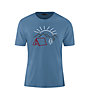 Maier Sports Walter Print - T-Shirt - Herren, Blue