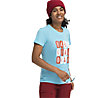 Maier Sports Waltraut Print - T-Shirt - Damen, Light Blue