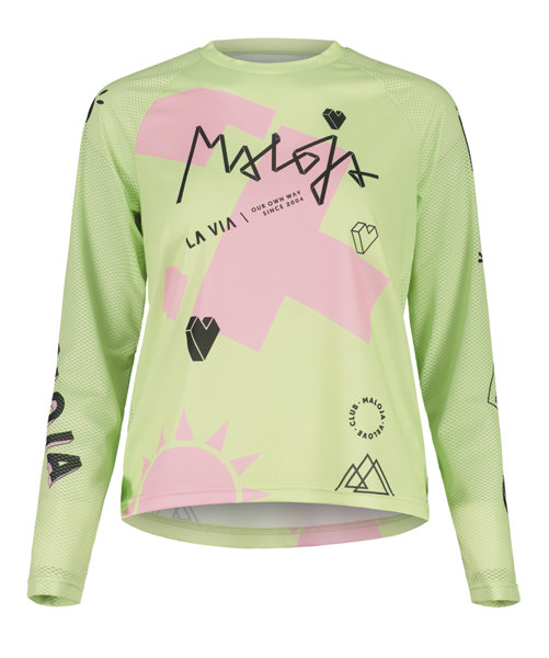 maloja BaldoM. - Langarm MTB Trikot - Damen, Gr. XL