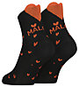 Maloja GiauM. - calzini lunghi - donna, Black/Orange