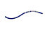 Mammut 7.5 Alpine Sender Dry Rope - corda mezza/gemella, Blue