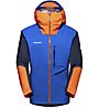 Mammut Nordwand Light HS Hooded Men - Hardshelljacke - Herren, Light Blue/Dark Blue/Orange