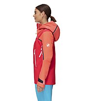 Mammut Nordwand Pro HS Hooded - giacca in GORE-TEX - donna, Red/Orange