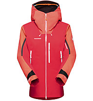 Mammut Nordwand Pro HS Hooded - giacca in GORE-TEX - donna, Red/Orange