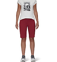 Mammut Runbold Shorts W - pantaloni corti trekking - donna, Red