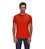 Mammut Splide Logo T-Shirt Men - T-shirt - uomo, Light Red