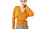 Mandala French Yoga Wrap - Langarmshirts - Damen , Orange