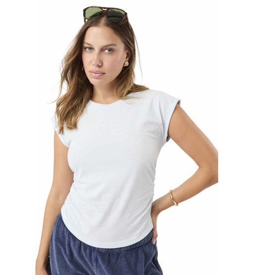 Mandala Side Ruffled W: T-shirt Donna Yoga | MyFitRank