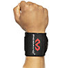 Mc David X-Fitness Heavy Duty Wraps - protezione per i polsi, Black