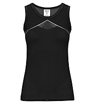 Meru Aniak SL - maglietta tecnica senza maniche - donna, Black/Grey