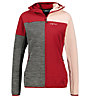 Meru Bussleton W's Fleece Hoody - Fleecejacke - Damen, Grey/Red/Pink