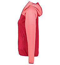 Meru Bussleton W's Fleece Hoody - felpa in pile - donna, Red/Pink