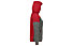 Meru Bussleton W's Fleece Hoody - felpa in pile - donna, Grey/Red/Pink