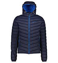 Meru Dargaville M's Padded Detachable Hood and Sleeves - giacca trekking - uomo, Dark Blue