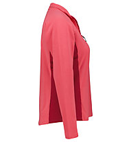 Meru Devonport Mock Neck Hz W - Fleece-Sweatshirt - Damen, Pink/Red
